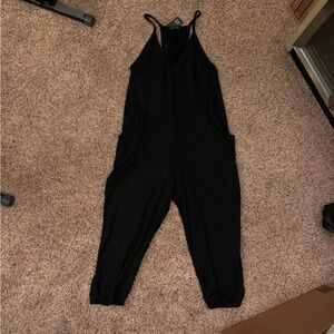 Black Jumpsuit Romper
